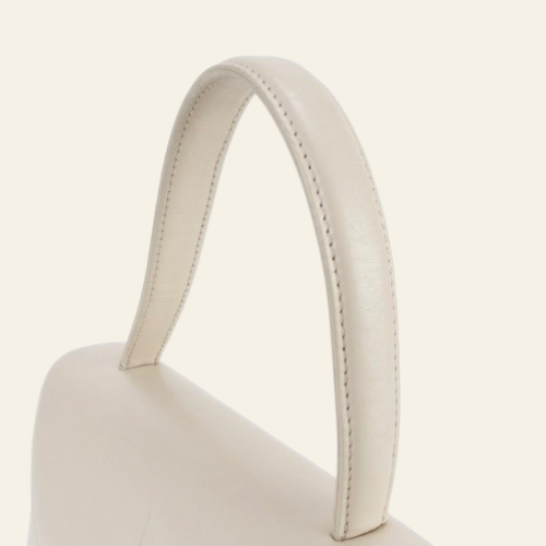 Givenchy Beige Leather Top Handle Bag handle view