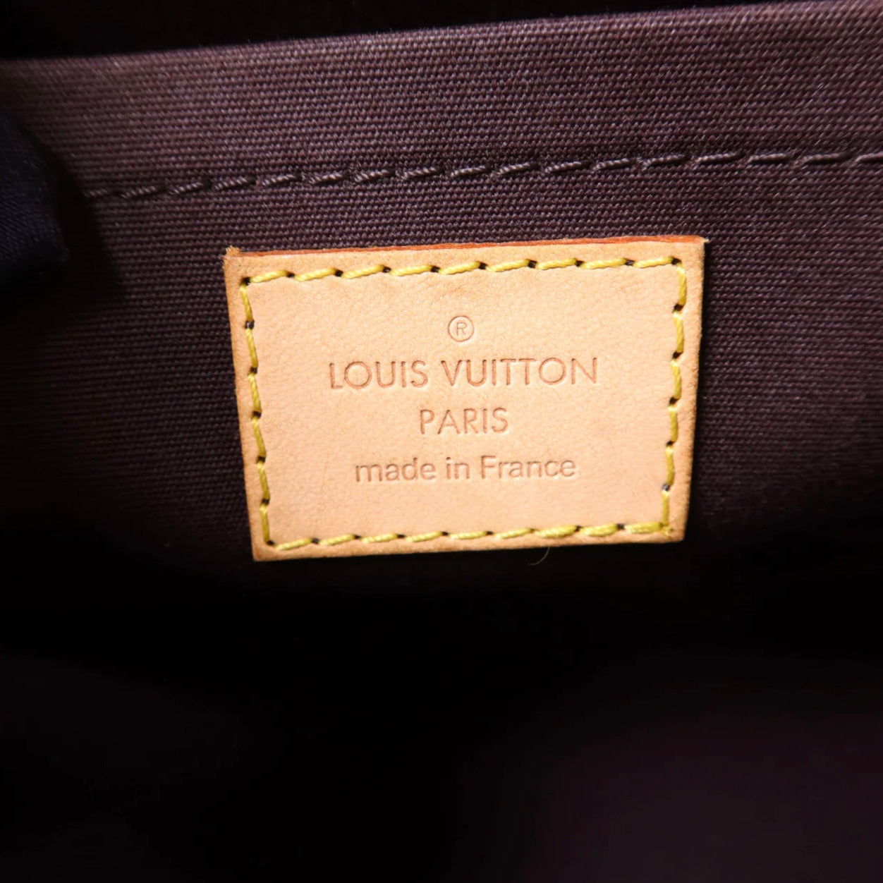 Louis Vuitton Rosewood Burgundy Avenue Shoulder Bag logo view